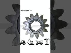 ชิ้นส่วนอะไหล่เกียร์ใหญ่สำหรับหมุนรถขุด R330-9 ที่ผ่านการอบด้วยความร้อนจากโรงงาน ชิ้นส่วนอิเล็กทรอนิกส์สำหรับความต้องการของคุณ