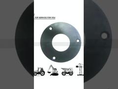 อะไหล่แผ่นชิมสำหรับเดินทางของรถขุด 1 ขั้นตอน ชิ้นส่วนอิเล็กทรอนิกส์ในวัสดุเหล็กสำหรับการซ่อมแซมเครื่องจักร S