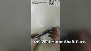 ชิ้นส่วนเพลามอเตอร์ท่องเที่ยว DEAWOO ของรถขุดสำหรับชิ้นส่วนอะไหล่รถขุดตีนตะขาบเดินทาง