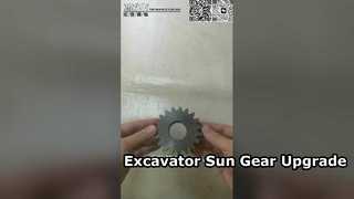 YN32W01007P1 ความแม่นยำสูง SK200-5 Excavator Swing 1 Stage Sun Gear สำหรับเครื่องขุดเจาะสำหรับงานหนัก