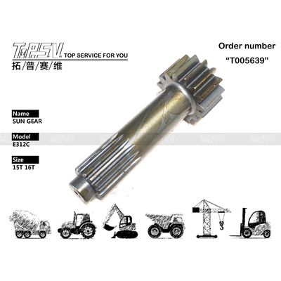 191-2624 E312C Excavator Travel 1 Stage ตะวัน Gear Gearbox จาก ด้วยความจุแรงหมุนแรงสูง