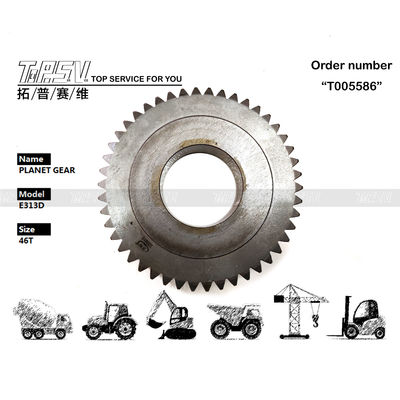 136-2836 สีดํา E315 Excavator Travel 1 stage เครื่องจักรดาวที่มีระดับเสียงต่ําและวัสดุเหล็ก