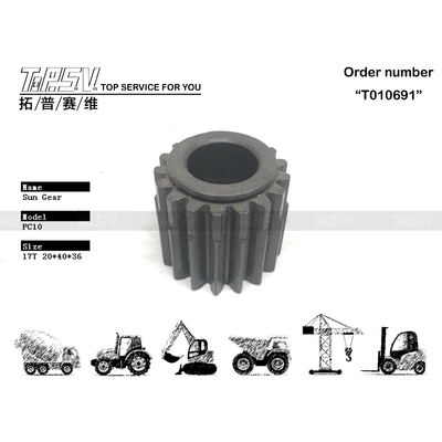 PC10 Excavator Travel 2 Stage Sun Gear Motor กับเครื่องขุดหลายรุ่น