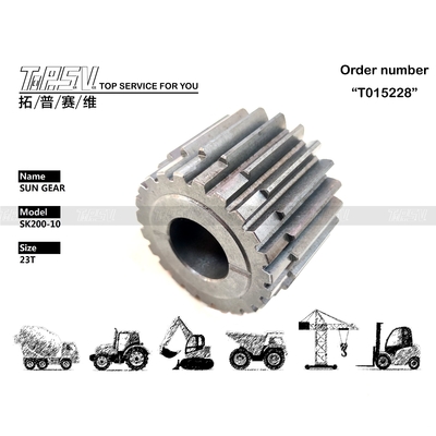 มอเตอร์เกียร์สวิง 2 จังหวะ และชุดลดความเร็วแบบดาวเคราะห์ สำหรับรถขุด SK200-10