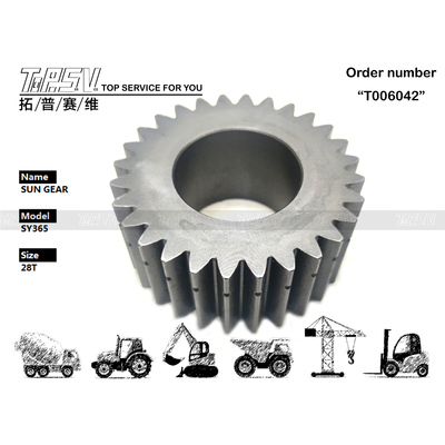 ติดตั้งเฟืองพระอาทิตย์ 2 จังหวะของ SY365 Excavator Travel พร้อมระบบขับเคลื่อนมอเตอร์ไฮดรอลิกที่ง่ายดายและไม่ยุ่งยาก