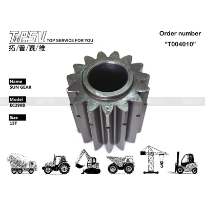 VOE14547272 ความละเอียดสูง EC290B Excavator Swing 2 Stage Sun Gear สําหรับโครงการก่อสร้าง