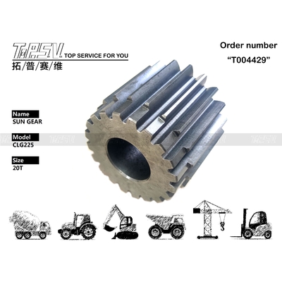 41A0110 การบำรุงรักษาไดรฟ์มอเตอร์ไฮดรอลิกและน้ำมันเกียร์สำหรับชิ้นส่วนเกียร์ Sun Stage 2 ของรถขุด CLG225 Swing รับประกัน
