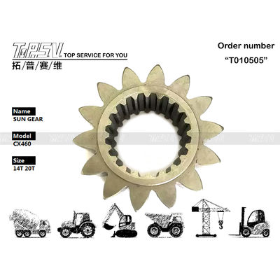 ขึ้นอยู่กับขนาด เกียร์ดวงอาทิตย์สวิงรถขุด CS460 1 ขั้นตอน สำหรับระบบส่งกำลังรถขุดที่มีความทนทานสูง