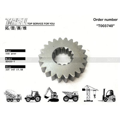 ติดตั้งง่าย HD450-7 รถขุด Swing 1 Stage Sun Gear Planetary Reducer พร้อมความทนทานสูง