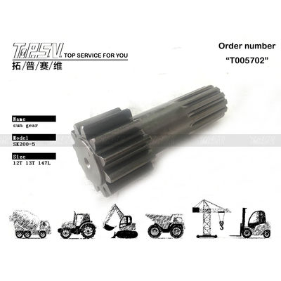 YN32W01023P1 Depends On Size SK200-5 Excavator Travel 1 Stage Sun Gear in Steel Material for Transport Packaging Dealed Bag