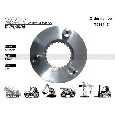 191-2678 Black Steel E324D Excavator Travel 1 Stage Planetary Carrier with Planetary Reducer Type