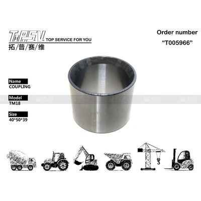 ระบบข้อต่อการเดินทางของเกียร์ TM18 Excavator 2 Stage สำหรับรถขุดอื่นๆ ชิ้นส่วนตัวลดสีดำ สำหรับแบรนด์และรุ่นที่เข้ากันได้