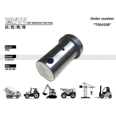 การรักษาความร้อน CLG225C Excavator Swing 2Stage Gear Pin สําหรับการส่งพลังงาน 08B0130