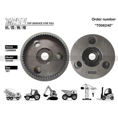 267-6799 บรรจุภัณฑ์ขนส่งถุง Dealed สำหรับรถขุด E324D โครงสร้างเหล็ก Planetary Carrier 3 ขั้นตอน ออกแบบมาสำหรับภาคพลังงานและการขุด เพื่อให้มั่นใจในการปฏิบัติงาน