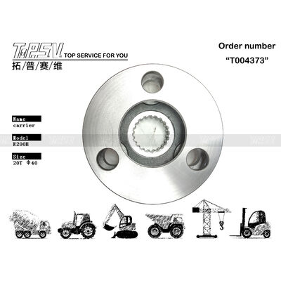 7Y-1752 E200B Excavator Swing 2 Stage Planetary Carrier ส่วนประกอบที่ทนทานหนัก เหมาะสําหรับการบํารุงรักษาและเปลี่ยนระบบขับเคลื่อน Excavator