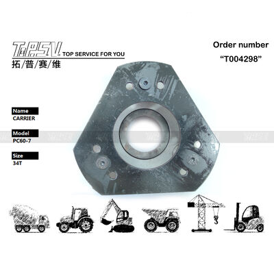 201-26-71130 ไฮดรอลิก มอเตอร์ไดรเวอร์ PC60-7 Excavator Swing 2 Stage Carrier สีดํา สีดํา Mechanism Swing ส่วนที่เหมาะสําหรับเครื่องขุดหลายรุ่น