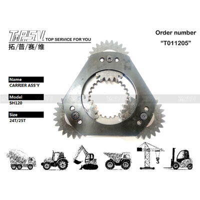 ชิ้นส่วน ASSY ของตัวหมุน SH120A1 สำหรับรถขุด 1 ขั้นตอน สำหรับอะไหล่รถขุดแบบสวิง
