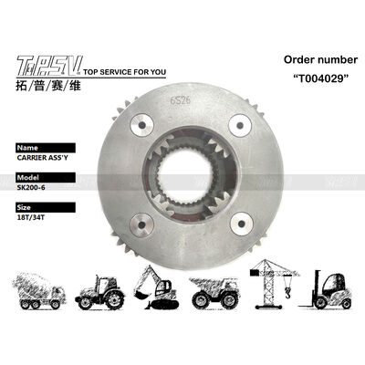 ชิ้นส่วน ASSY ของตัวหมุน SK200-5 Excavator 2 Stage Carrier สำหรับอะไหล่รถขุด Swing Drive