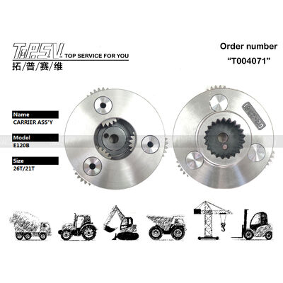 086-0799 E120B Excavator Swing 2 Stage Carrier ASSY Parts For Swing Drive Excavator Spare Parts