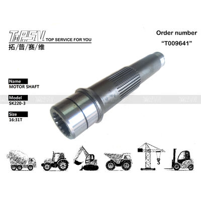 คุณภาพ  2441U739S1 Excavator Hydraulic Motor Shaft FOR KOBELCO SK220-3 SK220-4 โรงงาน