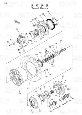 EX60-1 9069295 เครื่องขุดที่สามารถปรับแต่งได้