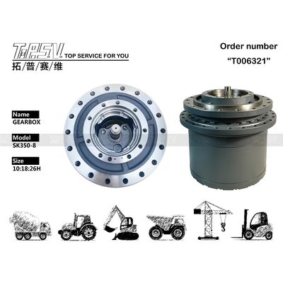 LC15V00026F1 กล่องเกียร์ลดการประกอบสําหรับเครื่องขุด SK350-8