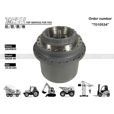 LQ15V0007F2 Excavator Final Drive Motor พร้อมสีที่กําหนดเอง SK250-6E