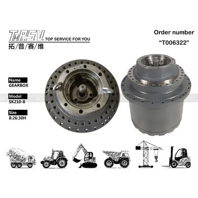 YN15V00037F2 อุปกรณ์สํารองเครื่องขุด เครื่องลดการขับขี่เครื่องขุด ASSY SK210-8