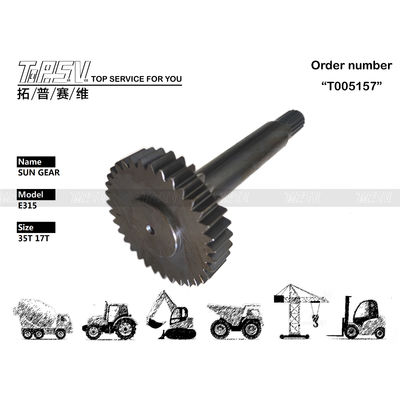 การเดินทาง 1 ขั้นตอน E315A Excavator แสง Gear สําหรับระบบส่ง 102-6520