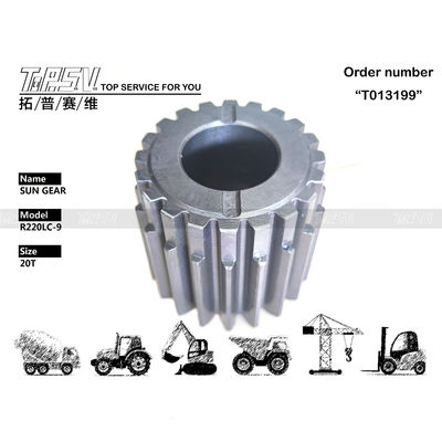 39Q6-12240 Swing R220-9 Excavator แสง Gear 2Stage ความแม่นยําสูง การติดตั้งง่าย