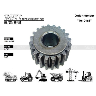 PC15-1 การเดินทางของเครื่องขุด 2 ขั้นตอน เครื่องลดความเร็วสําหรับเครื่องขุด