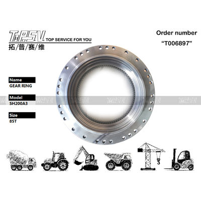 SK250 Excavator Travel Inner Gear Ring LQ15V00007S078 มีให้บริการสูง
