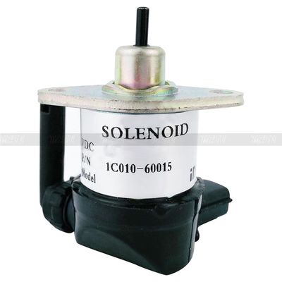 DC 24V Fuel Stop Solenoid 1C010-60015 KX080 อะไหล่ไฟฟ้าเครื่องขุด