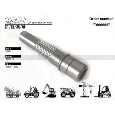 หนักงานไฮดรอลิก ZX200-3 Excavator การเดินทางมอเตอร์ shaft 2049166 ในคลัง