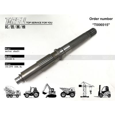 TZ200B2002-01 PC100-5 Excavator ไฮดรอลิก มอเตอร์ shaft ความต้านทานการใช้งาน