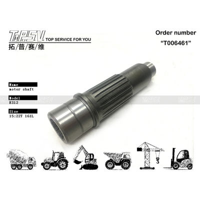 ไฮดรอลิก E312 Excavator Travel Motor Shaft 7I-1123 สําหรับเครื่องจักร excavator