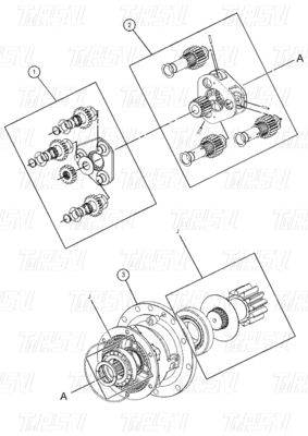 486-1577 โบลท์เหล็กบนเครื่องขุดเครื่องปรับเครื่องจักรกล