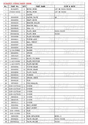 อุปกรณ์ขุดเหล็กหลากหลาย Swing Travel Drive มอเตอร์ไฮดรอลิก