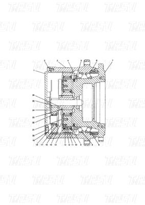 โบลท์ในการติดตั้ง 136-2850 E315B Excavator Travel Drive Catalog มอเตอร์ที่มีเครื่องลดดาว