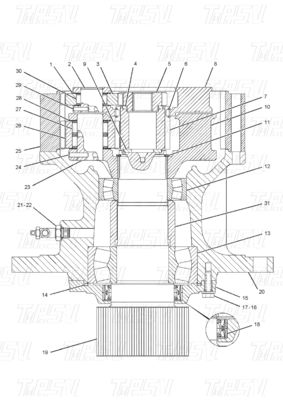 สีดํา Bolt-on 148-4644 523-0553 E320C Excavator Swing Drive คู่มือสําหรับโรงงานซ่อมเครื่องจักร เครื่องขับเคลื่อนไฮดรอลิก