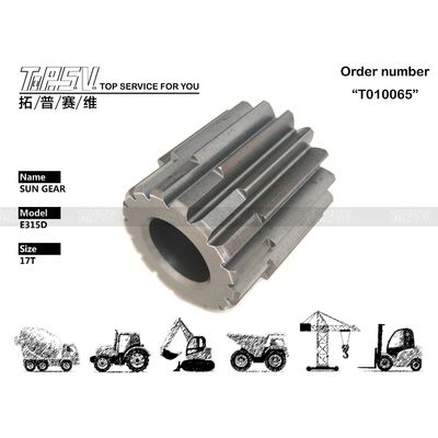 สแตนเลสสีดําพรีเมียม 165-5793 E315C Excavator Travel 2 Stage Reducer เครื่องปรับแสงแดด