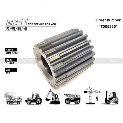 ความทนทาน เหล็กดํา DH420-7 Excavator การเดินทาง 2 ขั้นตอน ดวงอาทิตย์ Gear Drive มอเตอร์สําหรับการขับเคลื่อนมอเตอร์ไฮดรอลิก