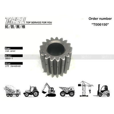 XKAY-00397 ความทนทานสูง DH60-7 Excavator การเดินทาง 2 ขั้นตอน ดวงอาทิตย์ Gear Drive มอเตอร์สําหรับโรงงานซ่อมเครื่องจักร