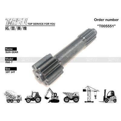 XKAY-00404 สี สีดํา R60-7 Excavator Travel 1 Stage แจกแสงแดด ไฮดรอลิก มอเตอร์ไดรูลิก ดําเนินความเข้ากันได้