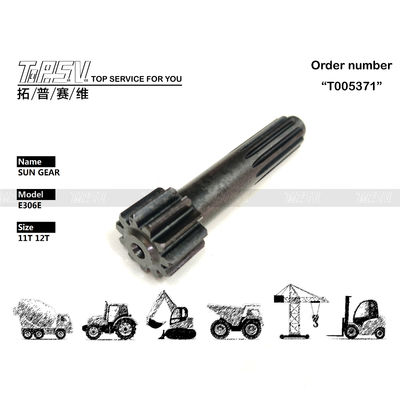 รองรับ E306E Excavator การเดินทาง 1 ขั้นตอน แสง Gear สําหรับรูปแบบต่าง ๆ เครื่องลดดาวในเครื่องจักร