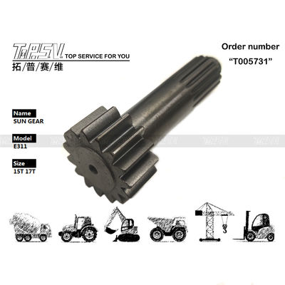6I-6515 การทําเหมืองแร่พลังงาน E311 Excavator Travel 1 Stage Sun Gear อุปกรณ์ยนต์