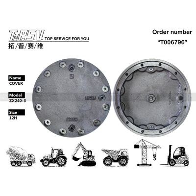 2051690 เหล็ก ZX240-3 กล่องขับเคลื่อนเครื่องขุดสําหรับ Hyundai รุ่นเครื่องขุด
