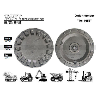 7Y-1426 วัสดุเหล็ก E320C Excavator Final Drive Cover ความทนทานสูง