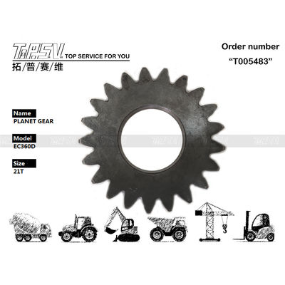 VOE14570933 ความเหมาะสมทั่วไป EC290D Excavator Travel 1 Stage Planet Gear Reducer ชิ้นส่วนของเกียร์และพร้อมซื้อทันที