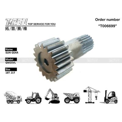 สามารถปรับแต่งได้ GM35VL Excavator Travel ตะวัน Gear Box สําหรับเครื่องจักร ร้านซ่อมเหล็ก